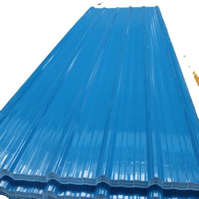 UPVC Spanish Roof Sheet 1.5mm-2.8mm Thickness Trapezoidal Design