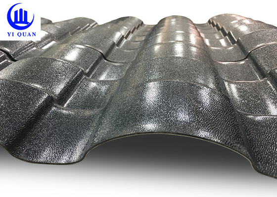 Waterproof Colorful ASA Resin Corrugated Roofing Sheets For Farm Market Shed