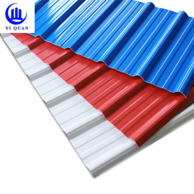 PVC Roof Tiles 1.8mm-2.5mm Thickness Custom Length 5-Year Warranty