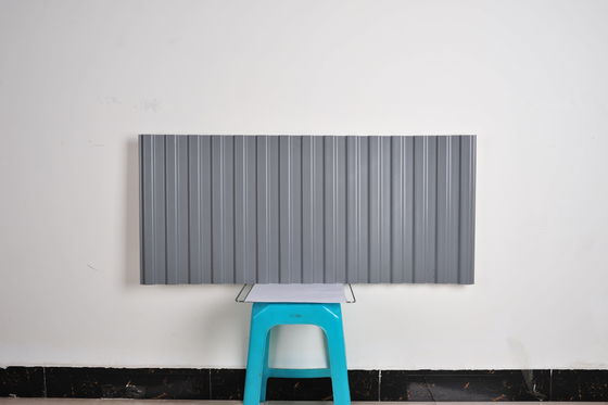 Spanish UPVC Roof Tiles 1.5mm-3.0mm Thickness 1000mm Width