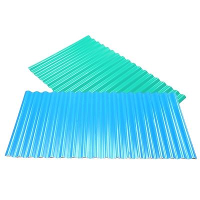 PVC Plastic Roof Tile 1.8mm-3.0mm Thickness 1050mm Width