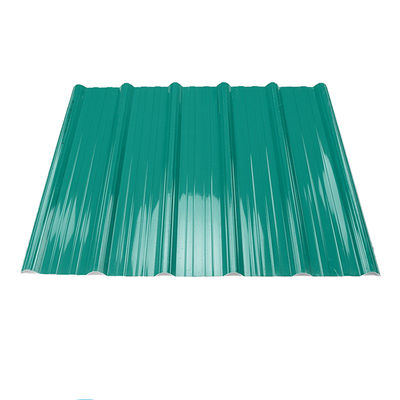 PVC Plastic Roof Tile 1.8mm-3.0mm Thickness 1050mm Width