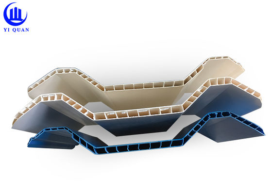 10mm Twin Wall PVC Roof Sheet 930mm Width Heat Insulation