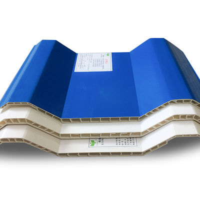 PVC Hollow Roof Tile 930mm Width 10mm Thickness Weatherproof
