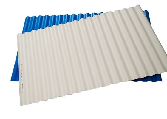 PVC Corrugated Roofing Sheets 1.0-3.0mm Thickness 20-Year Warranty