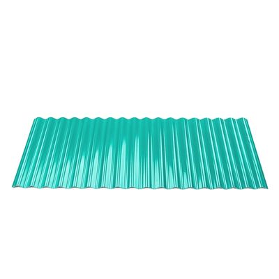 PVC Plastic Roof Tiles 0.8-3.0mm Thickness Waterproof Corrugated