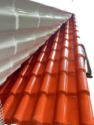 ASA Synthetic Resin Roof Tile 1050mm Width Windproof Impact Resistant
