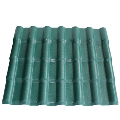 ASA Synthetic Resin Roof Tile 2.5mm-3.0mm Thick for Villa Construction