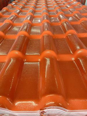 ASA Spanish Bamboo Wave Resin Roof Tile 2.5mm 1050mm Width