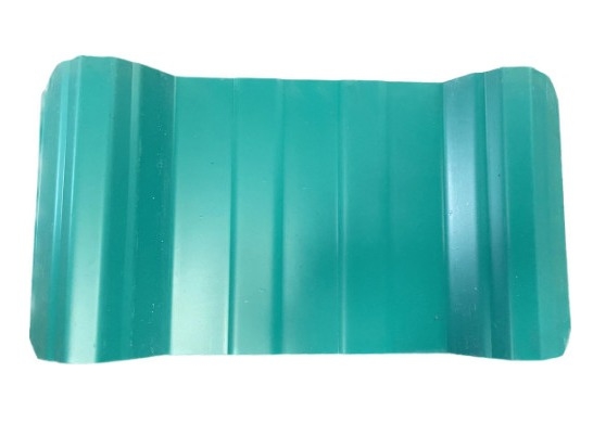O telhado de duração resistente do PVC da cor do tempo telha 0.8mm para a construção do jardim da casa de campo