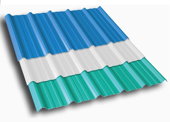 O telhado do PVC da resistência de corrosão cobre anti telhas de telhado plásticas ultravioletas