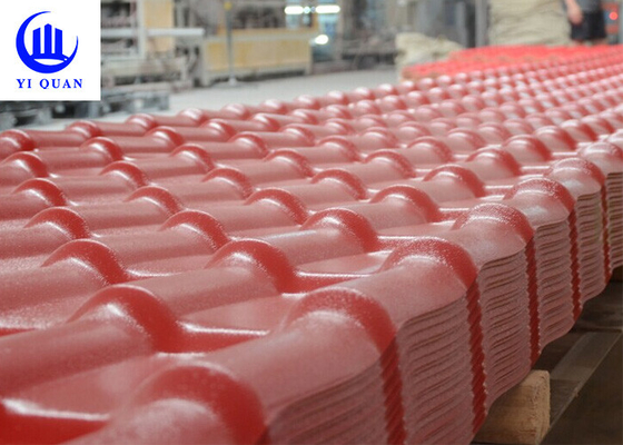 Passo de pouco peso de ASA Synthetic Resin Roof Tile 219mm da casa de campo
