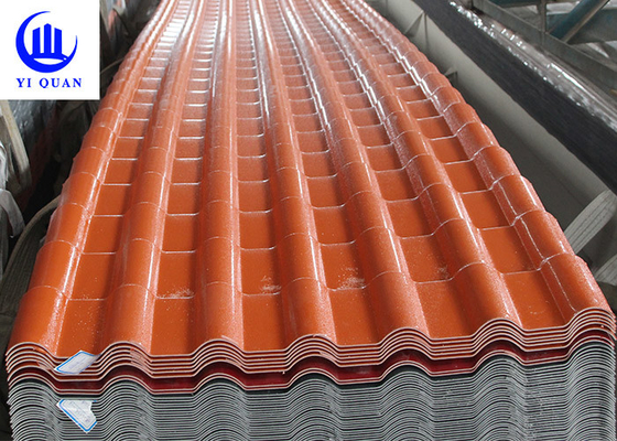 Espessura de pouco peso de Asa Pvc Roof Sheet 2.5mm para residencial