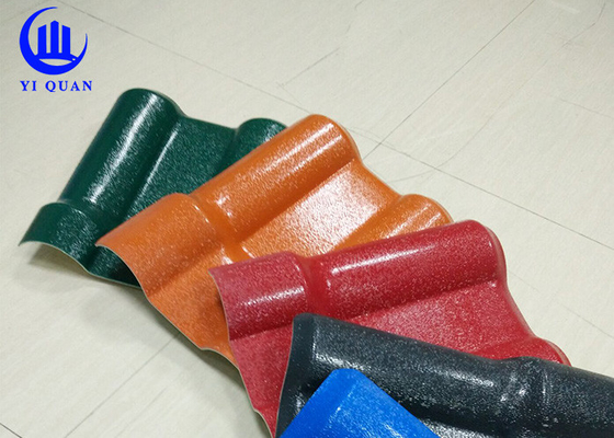 Folha impermeável do telhado da resistência de ASA Resin Roof Tile Weather