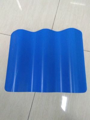 Colora telhas de telhado duráveis do PVC da resistência de impacto favoráveis ao meio ambiente