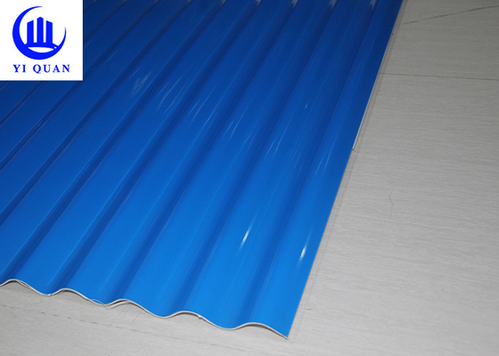 Anti espessura das telhas de telhado 2.0mm do PVC da corrosão para a fábrica