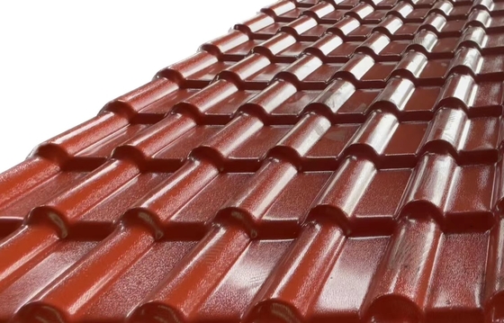ASA Synthetic Resin Roof Sheet à prova de fogo para o armazém do miradouro do pátio