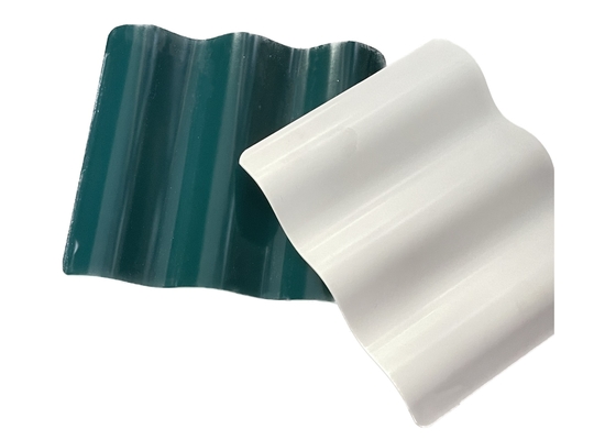 Telhas de telhado do PVC da resistência do tempo 3.0mm para o Carport da fábrica