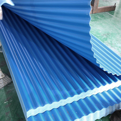Telhas de telhado do PVC da resistência do tempo para o comprimento feito sob encomenda do Carport