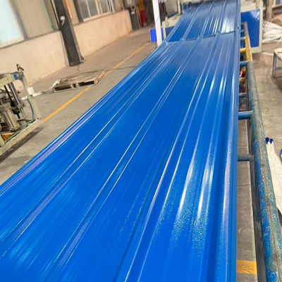 Fácil instalar folhas ambientais do telhado do PVC da resistência do tempo das telhas de telhado do PVC de 930mm