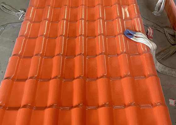 Resistência sadia ASA Synthetic Resin Roof Tile para a isolação térmica da telha do passo da casa 219mm