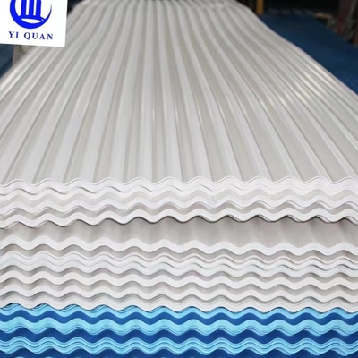 Anti telhas de telhado plásticas do PVC UPVC APVC de Corossive 3.0mm para construções de casa