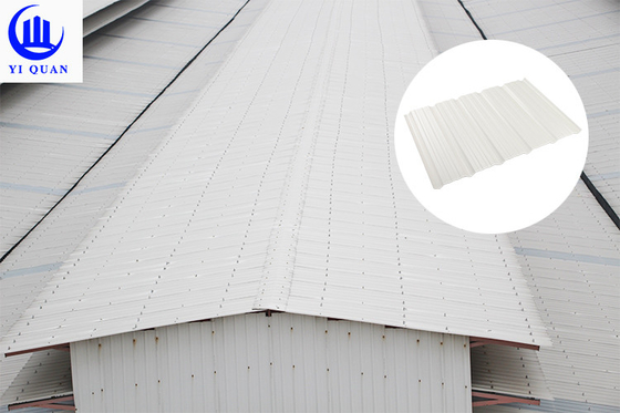 PVC resistente UPVC do terremoto do vento que telha folhas para projetos imobiliários
