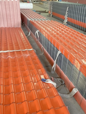 O tempo longo ASA Synthetic Resin Roof Tile colore a resistência de fogo de duração