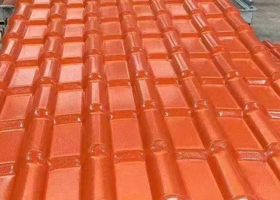 Resistência corrosiva de ASA Synthetic Resin Roof Tile da resistência do tempo