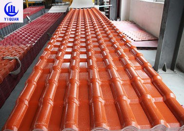 Onda Upvc Asa Synthetic Resin Roof Tile da terracota 219mm