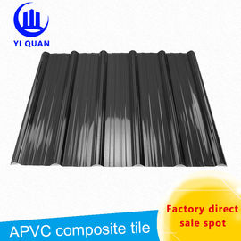 o Pvc de 11800mm corrugou a resistência alta de Teampature das telhas de telhado