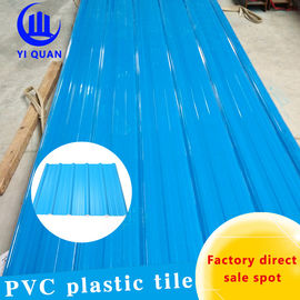 Alise som ondulado das telhas de telhado do Pvc de 3mm resistente