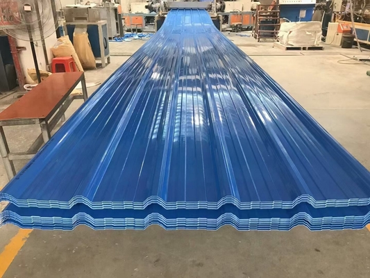 de 3mm da espessura do PVC de telhado das telhas anti Rusty Heat Resistant Nonflammable Roof folha de Upvc