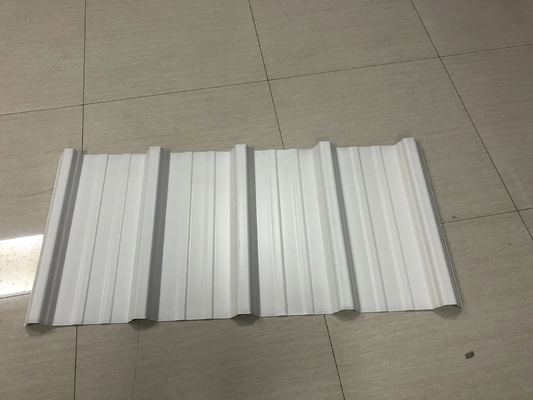O telhado corrugado do Pvc telha a telha de telhado 1070mm alta trapezoidalmente da onda de Upvc